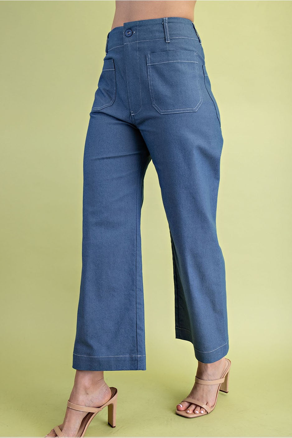 Sayler Denim Cropped Pants