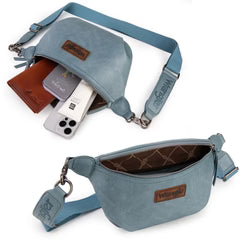 Wrangler Fanny Pack Sling Bag - Jean