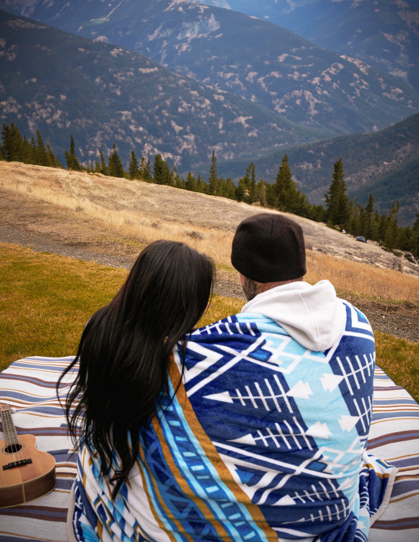 Hidden Lake Travel Blanket