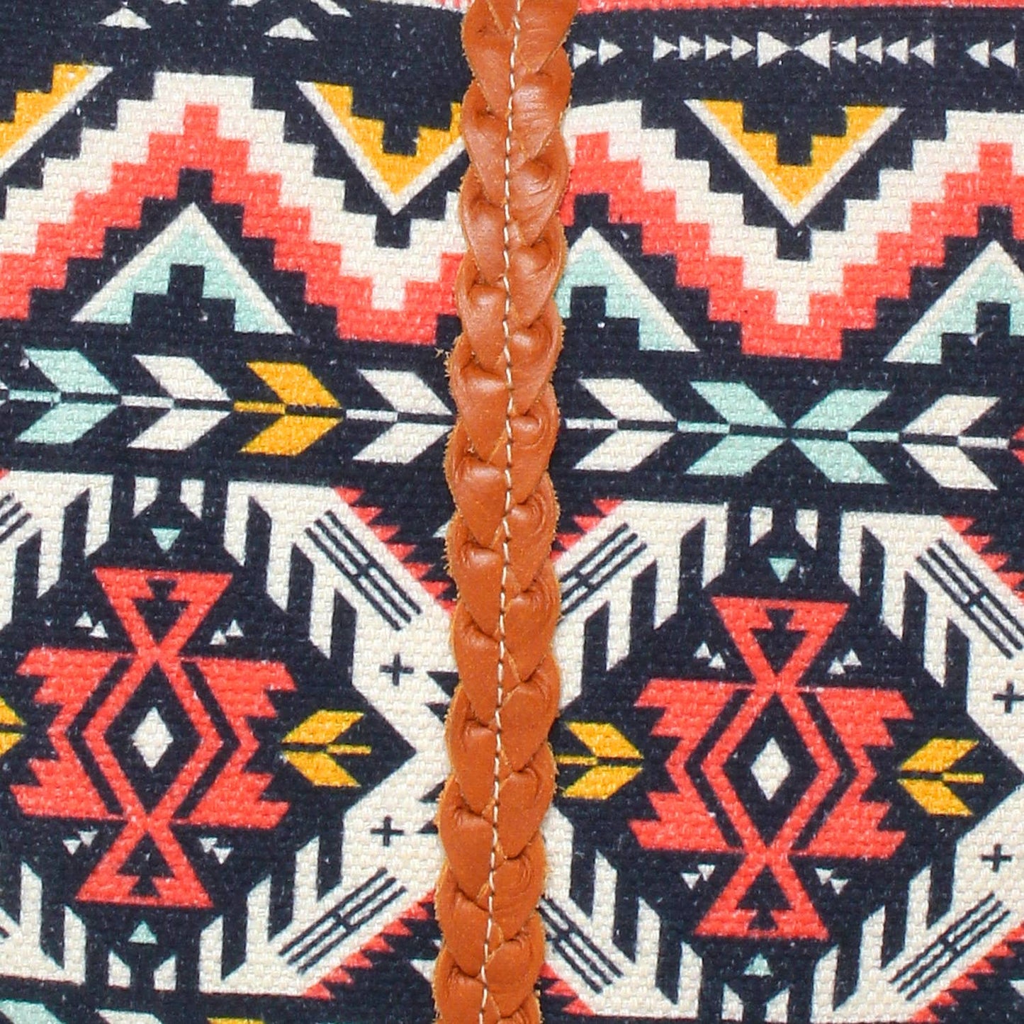 Blue Tribal Hobo Bag