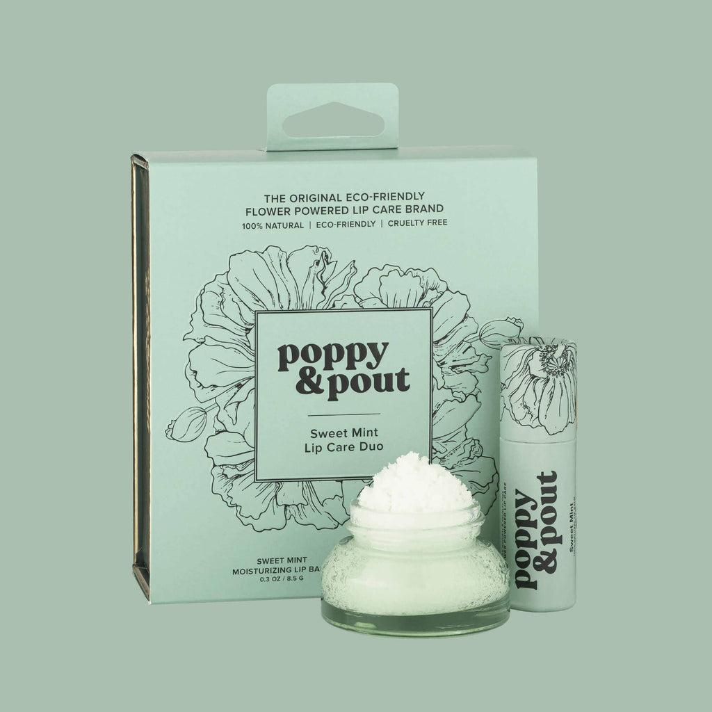 Poppy & Pout - Lip Care Duo, Sweet Mint