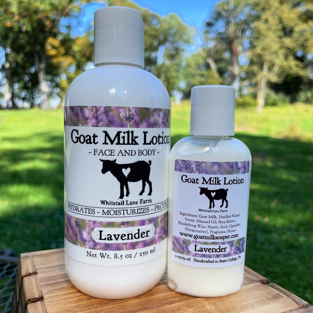 Goat Milk Lotion 8oz - Lavender