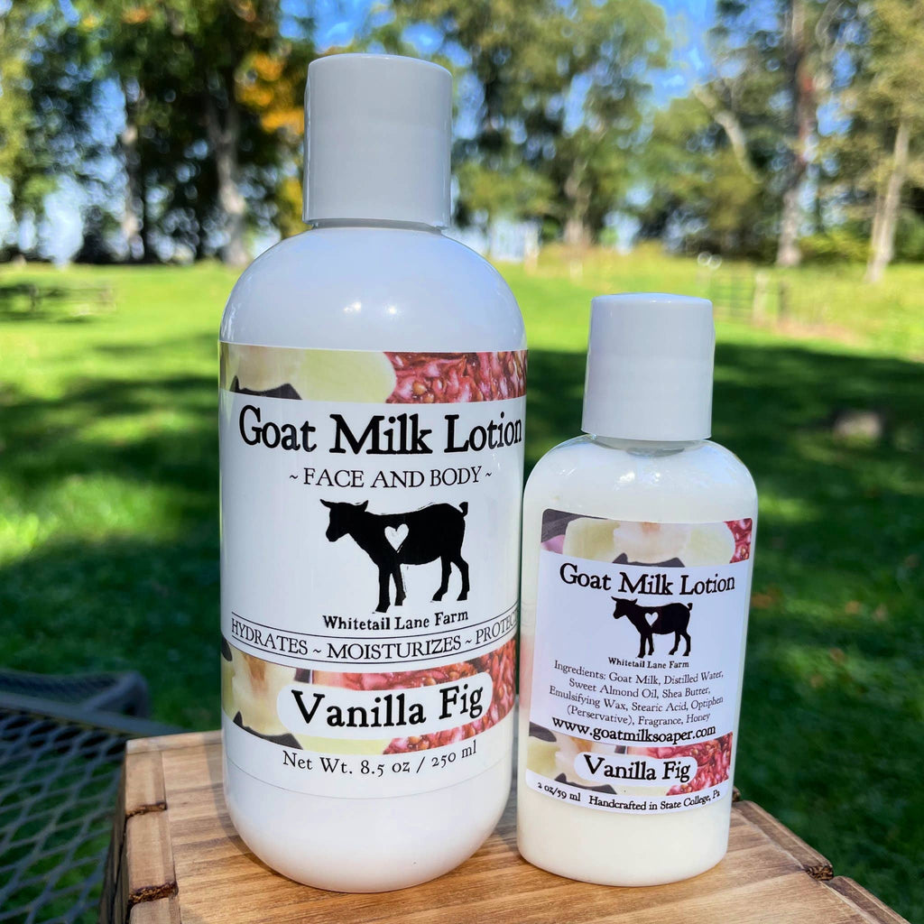 Goat Milk Lotion 8oz - Vanilla Fig