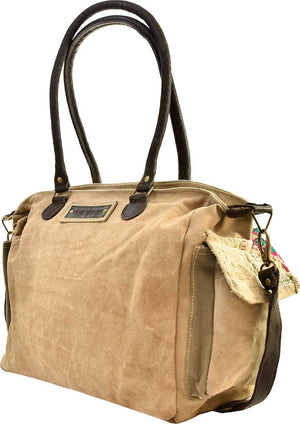 Recycled Military Tent Shoulder Bag