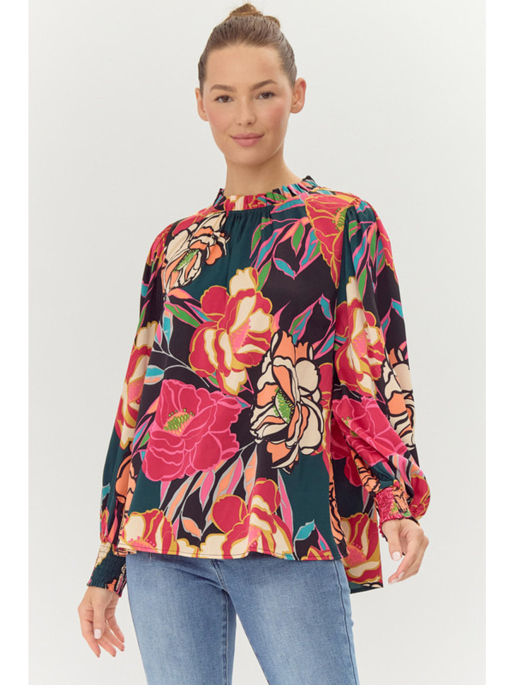 Floral Whimsy Blouse