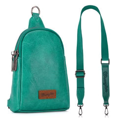 Wrangler Sling Bag Crossbody - Green