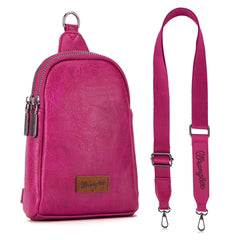Wrangler Sling Bag Crossbody - Hot Pink