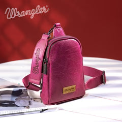 Wrangler Sling Bag Crossbody - Hot Pink