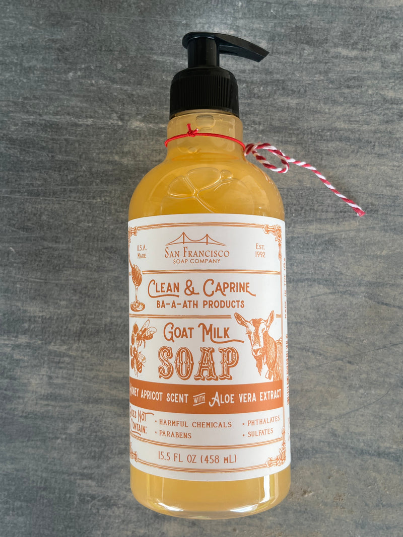 Goat Milk Hand Soap- Honey Apricot