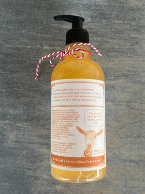 Goat Milk Hand Soap- Honey Apricot