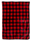 Lumberjack Red Travel Blanket