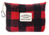 Lumberjack Red Travel Blanket