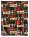 Tree Plaid Travel Blanket