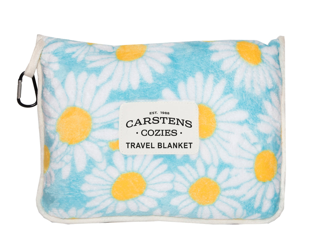 Flower Power Travel Blanket