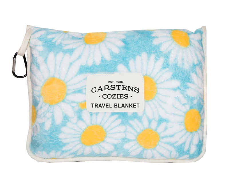 Flower Power Travel Blanket