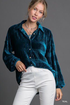 Velvet Glamour Blouse