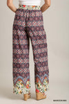 Gypsy Rosa Maroon Mix Pants