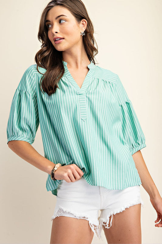 Quinn Striped Blouse
