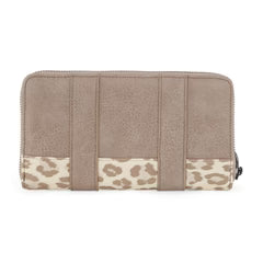 Wrangler Leopard Print Wallet -Tan