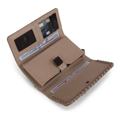 Wrangler Whipstitch Wristlet Wallet KHAKI