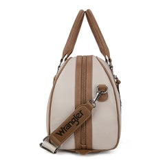Wrangler Whipstitch Collection Duffle Bag -Light Grey