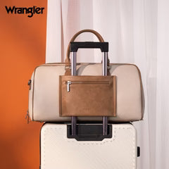 Wrangler Whipstitch Collection Duffle Bag -Light Grey