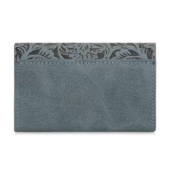 Wrangler Floral Tooled Card Holder - Jean