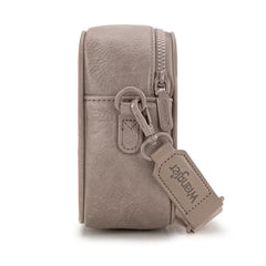 Wrangler Clear Crossbody Bag/Stadium Bag -Nude