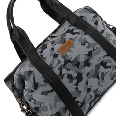 Wrangler Camo Print Collection Duffle Bag -Black
