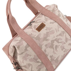 Wrangler Camo Print Collection Duffle Bag -Pink
