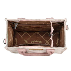 Wrangler Camo Print Tote/Crossbody - PinK