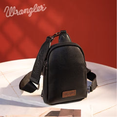 Wrangler Sling Bag Crossbody Black