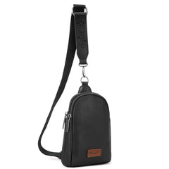 Wrangler Sling Bag Crossbody Black