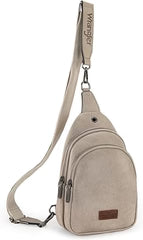 Wrangler Sling Bag - Light Grey