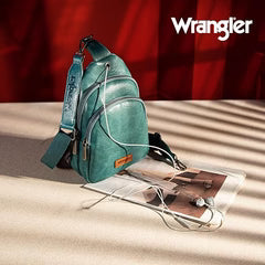 Wrangler Sling Bag - Turquoise
