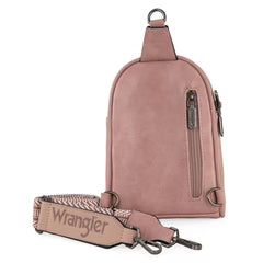 Wrangler Sling Chest Bag - Pink