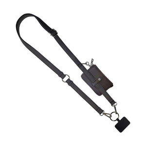 Vegan Leather Phone Lanyard