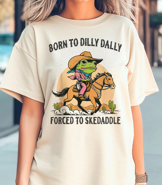 Born To Dilly Dally w/Bling T-Shirt