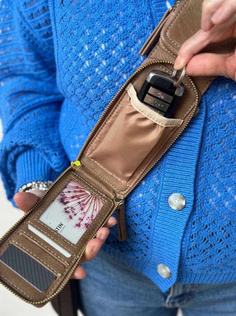 Zip & Clip Strap: Cappuccino