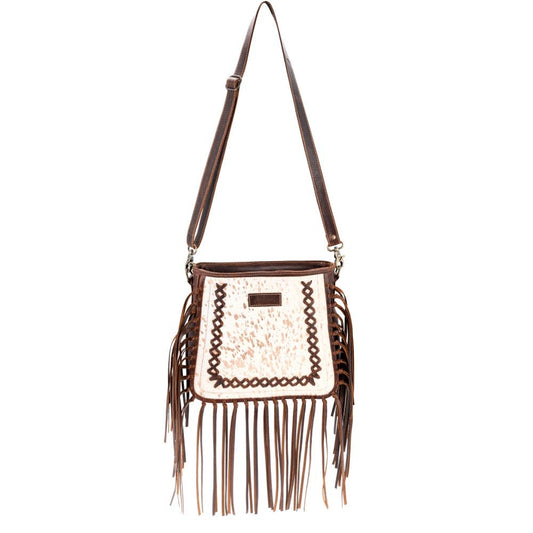 Rose Gold Hair On Hide Crossbody