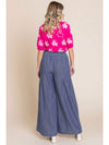 Denim Palazzo Pants