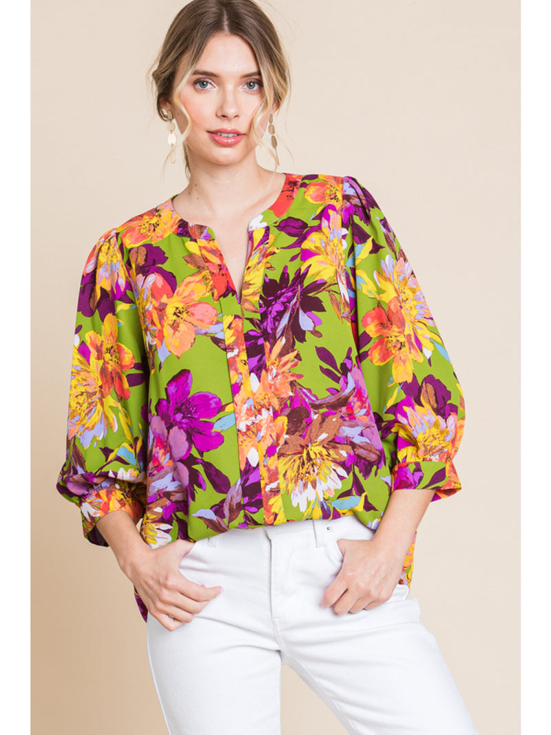 Jodi Floral Top