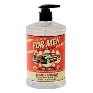 FOR MEN 26oz Body Wash - Cedar Bourbon