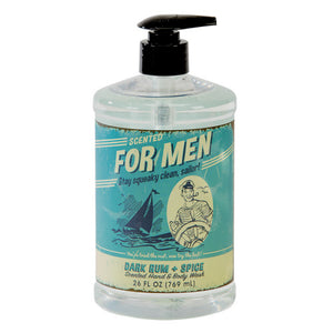 FOR MEN 26oz Body Wash - Dark Rum & Spice