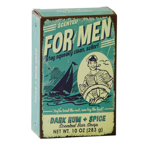 Bar Soap For Men - Dark Rum & Spice