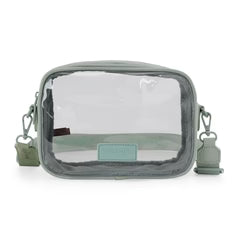 Wrangler Clear Crossbody Bag/Stadium Bag - Green