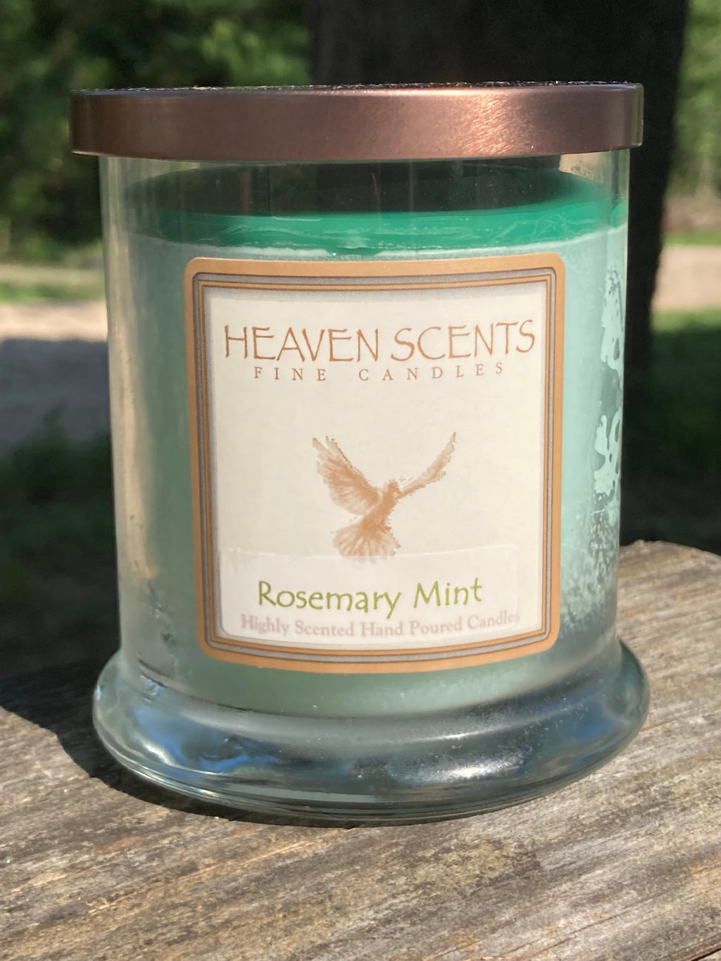 10 oz Candle- Rosemary Mint Scent
