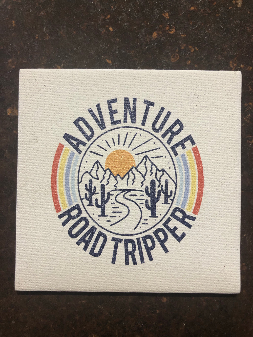 Canvas Magnet-Adventure Road Tripper