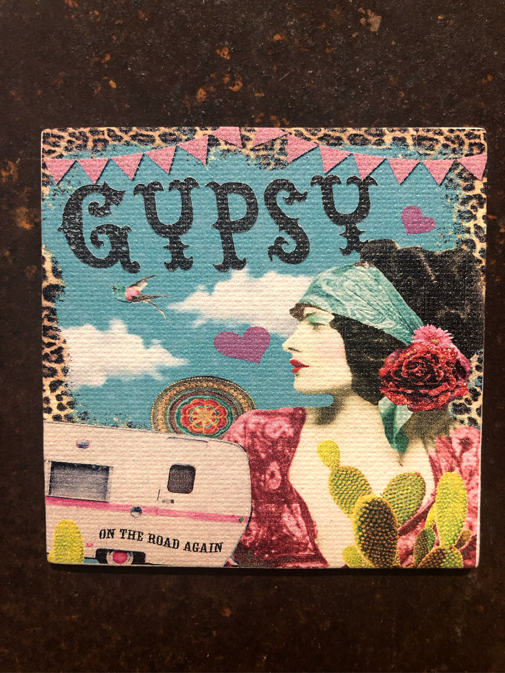 Canvas Magnet-Gypsy Gal