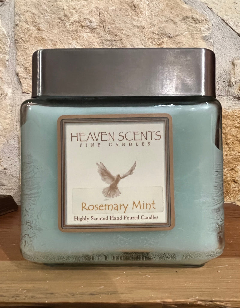 24 oz Candle- Rosemary Mint Scent